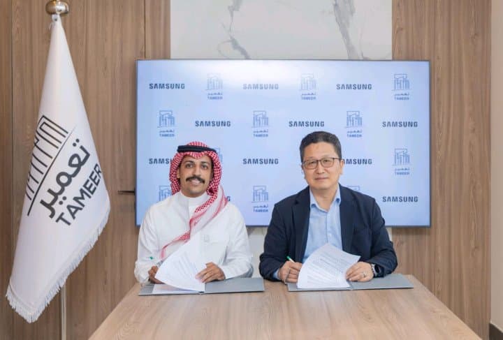 Samsung Electronics Saudi Arabia Partners with Tameer Company To Elevate Smart Living and Workspaces