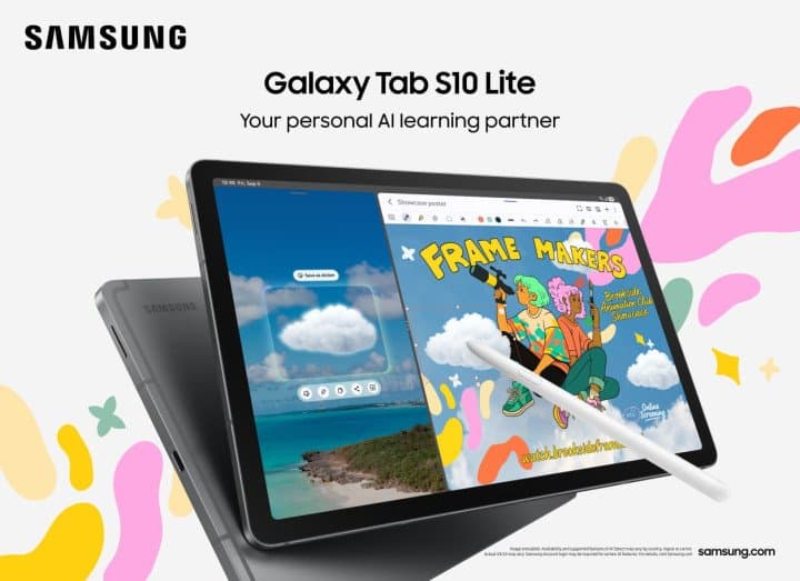 Galaxy Tab S10 Lite من سامسونج... جهاز صُمم لتلبية احتياجاتك اليومية