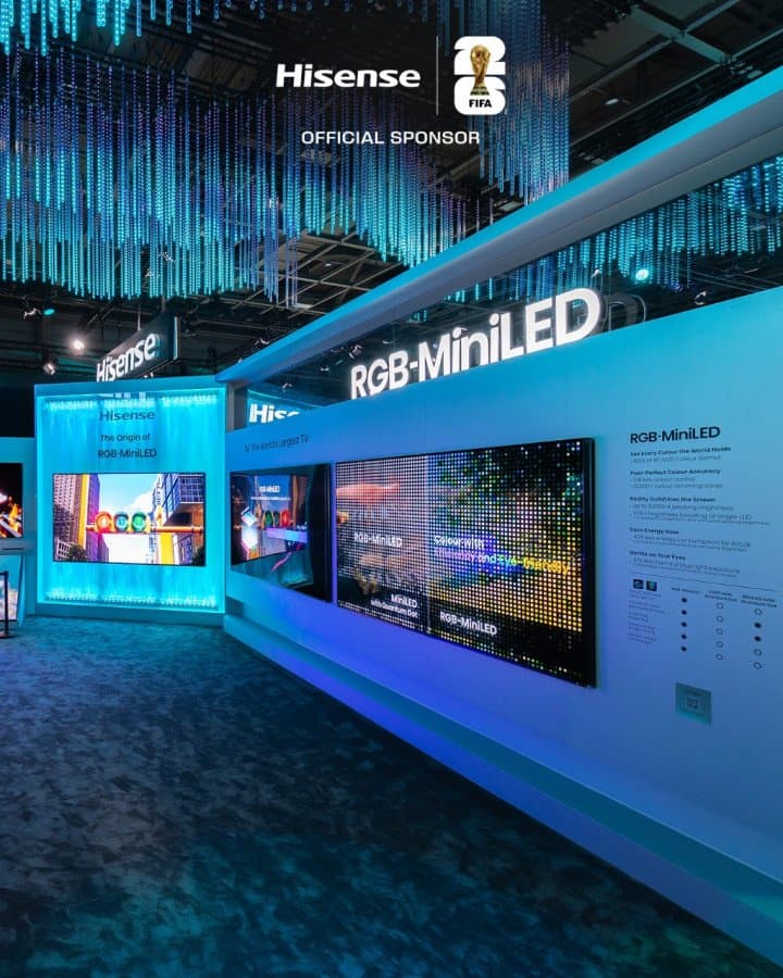 Hisense Unveils RGB-MiniLED Display Breakthroughs and Immersive Sound Innovations at IFA 2025