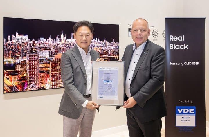 Samsung’s 2025 OLED TV Certified as a VDE ‘Real Black’ Display for Industry-Leading Picture Quality