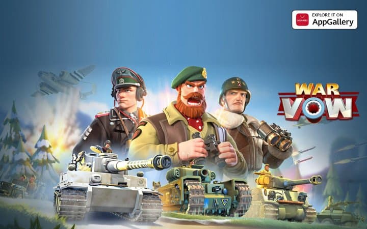 إطلاق لعبة "War Vow" على متجر HUAWEI AppGallery لتتيح لعشاق الألعاب خوض مهام استراتيجية