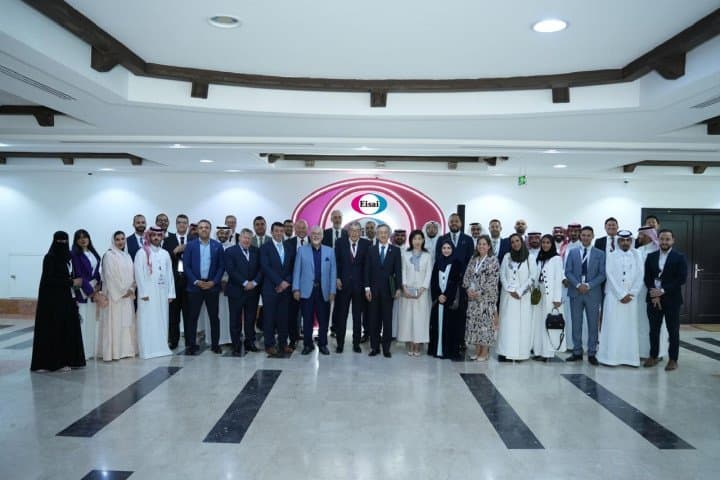 In the presence of the Japanese Ambassador and senior company executives