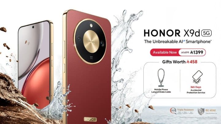 HONOR Announces the Official Availability of the Unbreakable AI Smartphone HONOR X9d