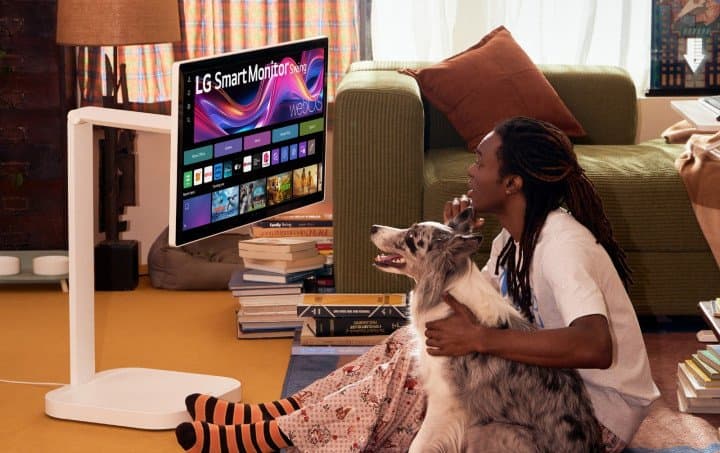 New LG Smart Monitor Swing Boosts Productivity With Flexible Stand and Touchscreen