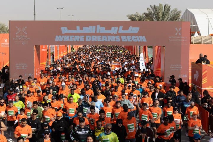 تتويج الفائزين في مهرجان ماراثون الرياض 2026 واختتام النسخة الخامسة بنجاح تنظيمي كبير