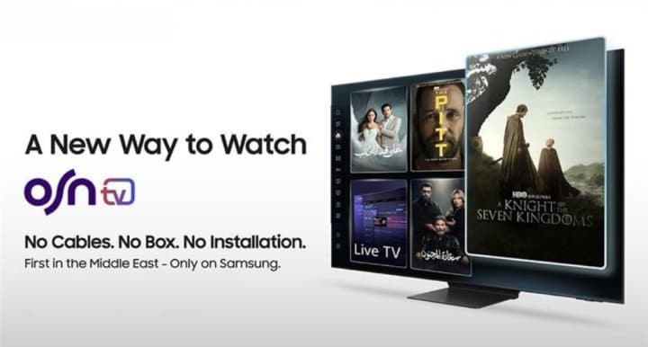 Samsung and OSN Redefine Home Entertainment With Region’s First Boxless TV Experience