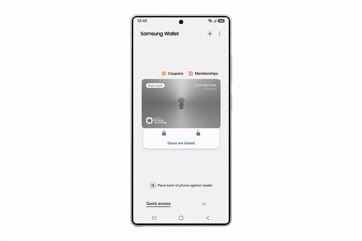 Samsung Wallet Launches Digital Home Key for Smart Door Locks