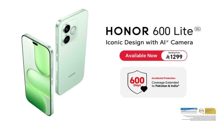 HONOR Announces the Official Availability of the New HONOR 600 Lite