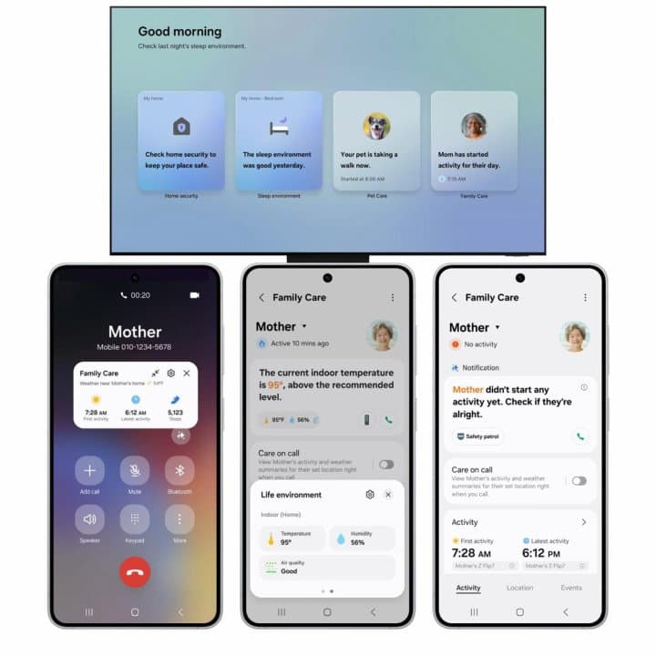 سامسونج ترتقي بتجارب دعم المستخدمين وعائلاتهم من خلال تحديث تطبيق SmartThings