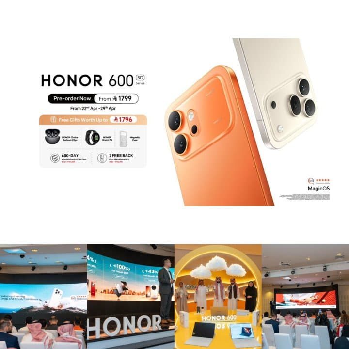HONOR تفتح الطلبات المسبقة لسلسلة HONOR 600 Series مع أداء رائد يضاهي الهواتف في فئتها