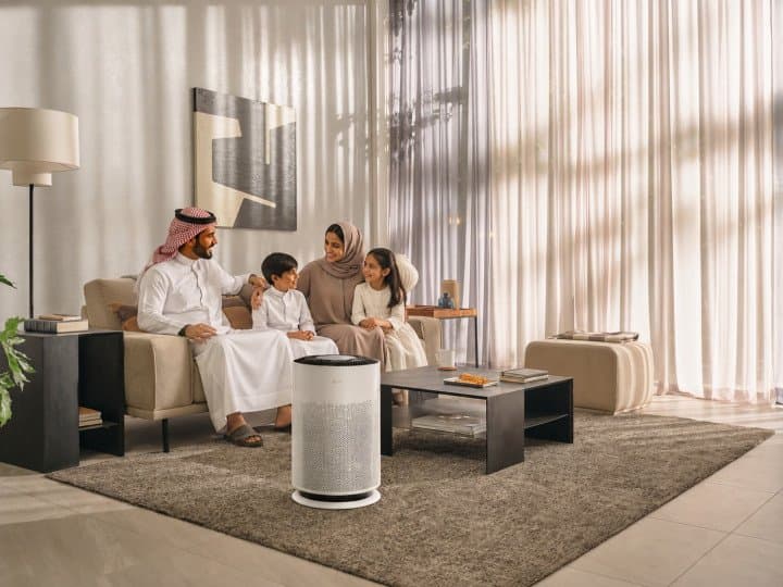 أجهزة تنقية الهواء من إل جي توفر هواءً نقياً ومنعشاً للمنازل السعودية