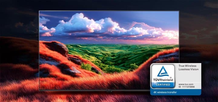 تلفزيونات إل جي إلكترونيكس اللاسلكية هي الأولى في العالم التي تحصل على شهادة TRUE WIRELESS LOSSLESS VISION