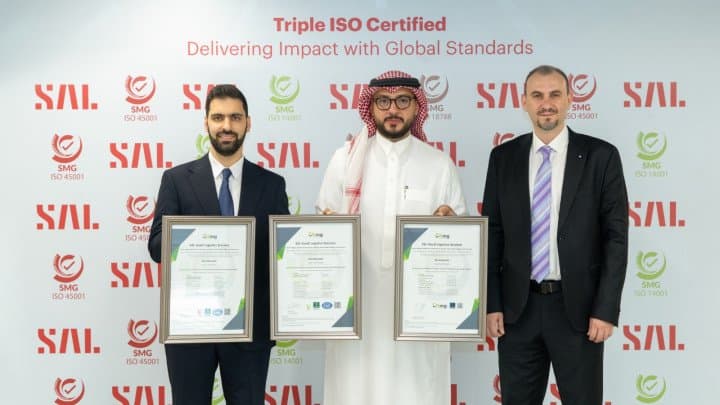 SAL is The First Saudi Company in The Logistics Sector to Obtain “HSSE IMS” triple ISO certified