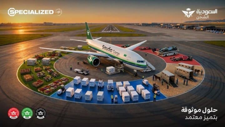 Saudia Cargo Unveils ‘Reliable Solutions, Certified Excellence’ Campaign to Highlight Specialized Services Across Global Supply Chains