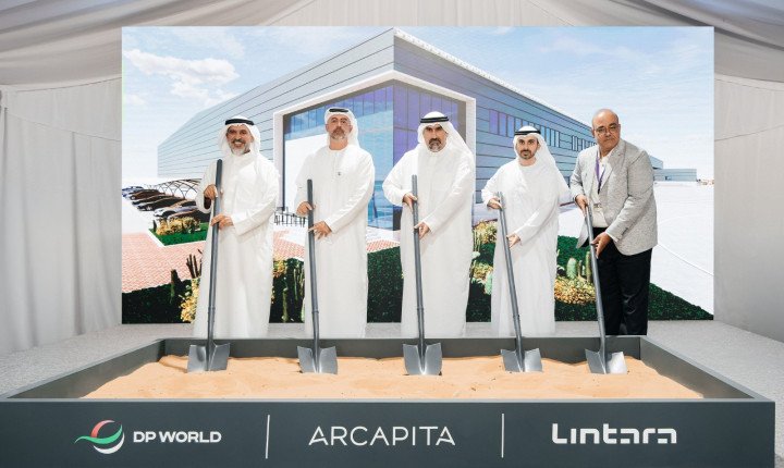 DP WORLD AND ARCAPITA’S LINTARA BREAK GROUND ON 20,000 SQM LOGISTICS CENTRE IN JAFZA