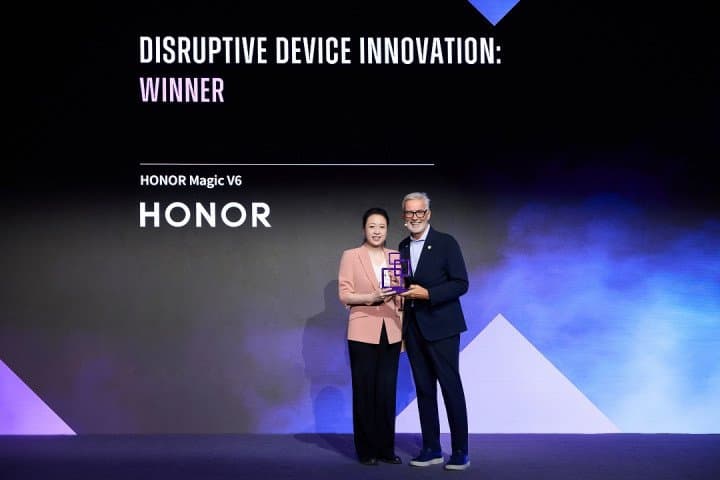 فوز هاتف HONOR Magic V6 بجائزة أفضل هاتف ذكي في آسيا وجائزة الابتكار الثوري في الأجهزة في MWC شنغهاي