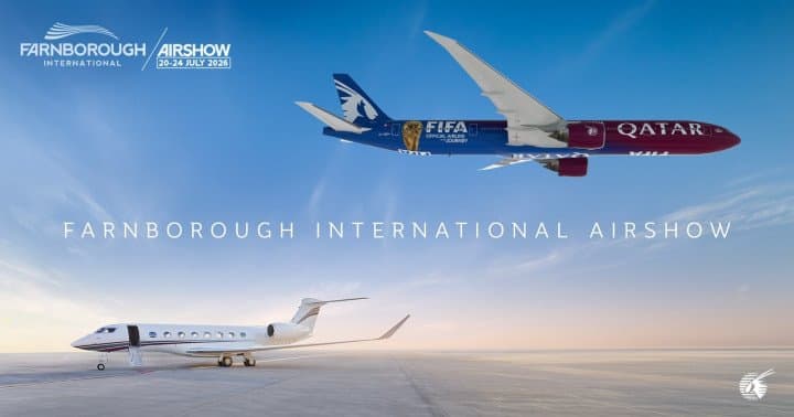 Qatar Airways Returns to Farnborough International Airshow 2026