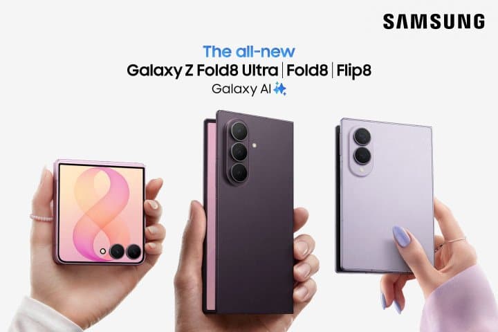 سامسونج توسع سلسلة Galaxy Z بتقديم Fold8 Ultraو Fold8 و Flip8 لتلبية متطلبات مختلف القطاعات وأساليب العمل