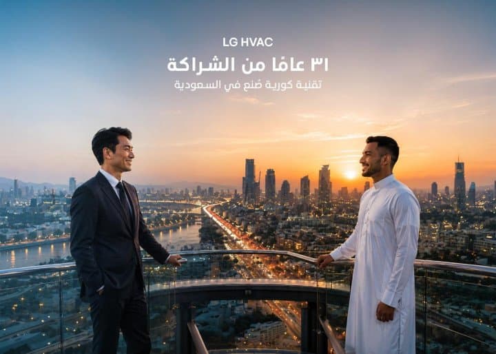 "إل جي إلكترونيكس" تحتفي بمسيرة 30 عاماً من دعم أهداف التنمية في المملكة العربية السعودية إل جي تواصل التوسّع في التصنيع المحلي وتُسجّل حضورها في "برج طويق" الأيقوني كأحدث محطات إنجازاتها