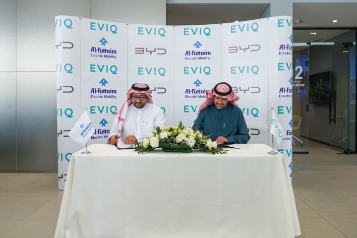 EVIQ and “BYD” Partner to Enhance Electric Vehicle Ownership in Saudi Arabia